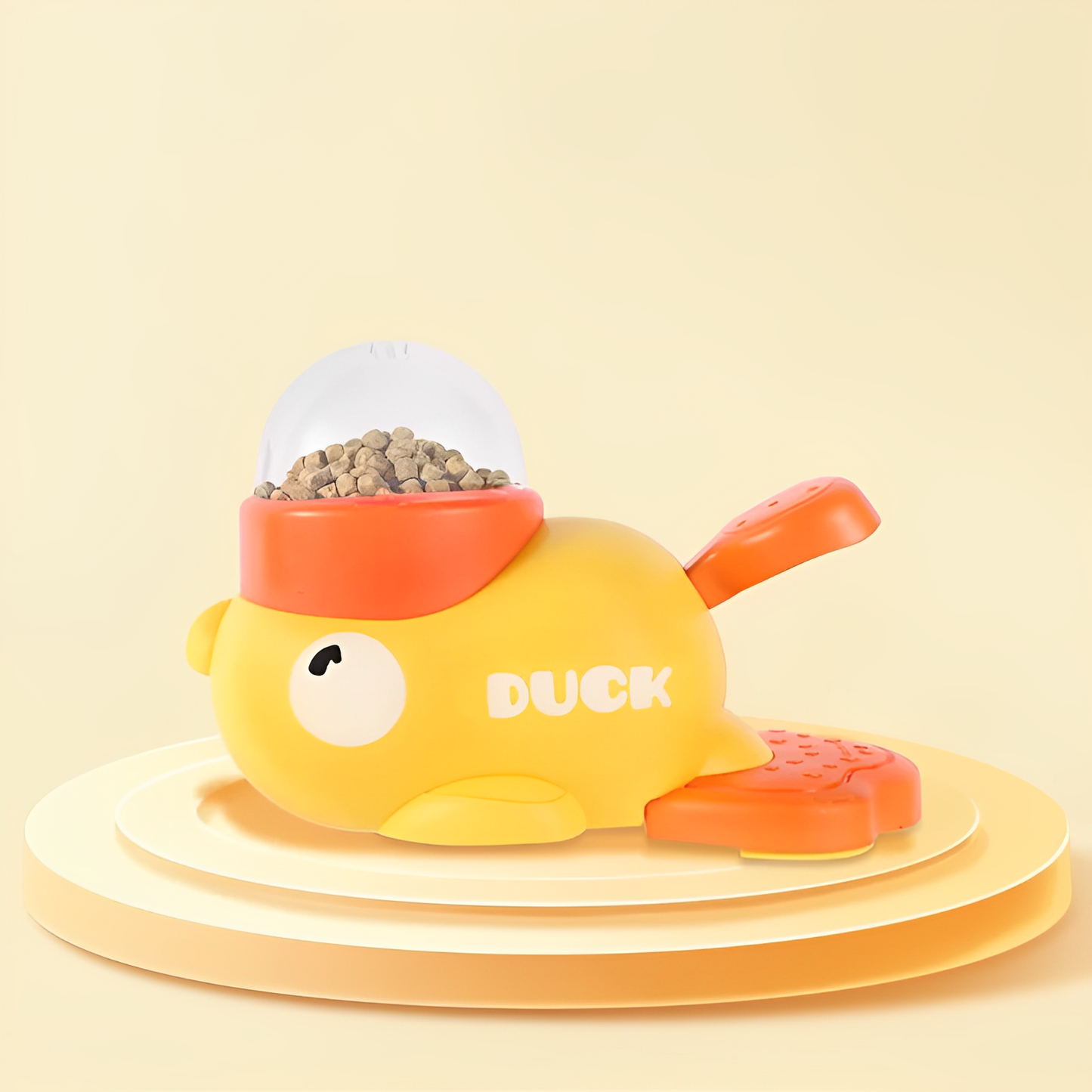 Interactive dog toy with treat dispenser
