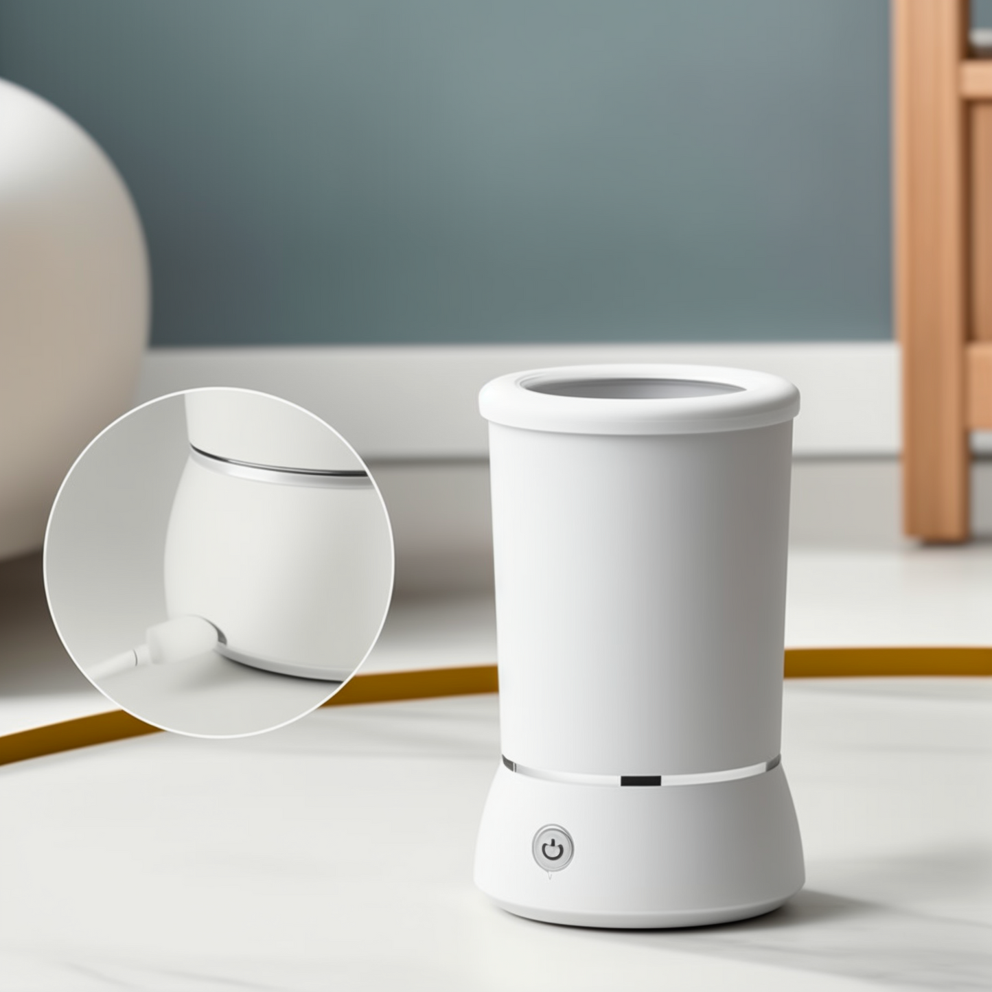 USB rechargeable automatic paw cleaner