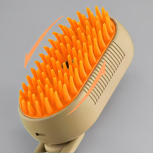 Grooming with Love: How a Dog Steam Brush Deepens Your Bond