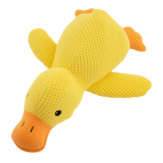 Interactive Plush Duck Toy – Soft, Squeaky & Cuddly for Dogs