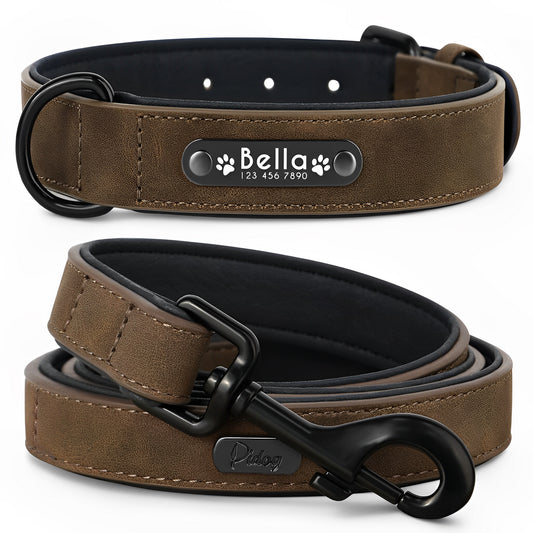 Custom Leather in brown color
