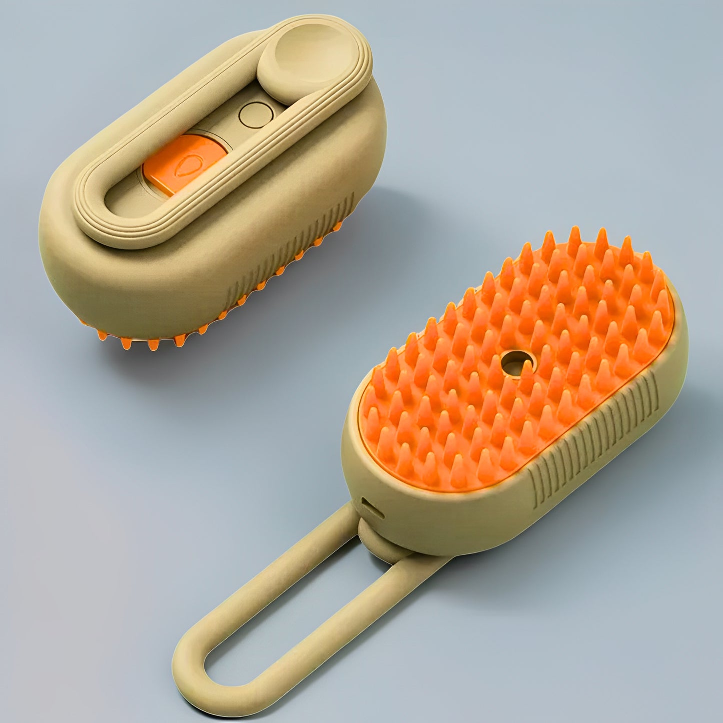 dog steam brush for deshedding