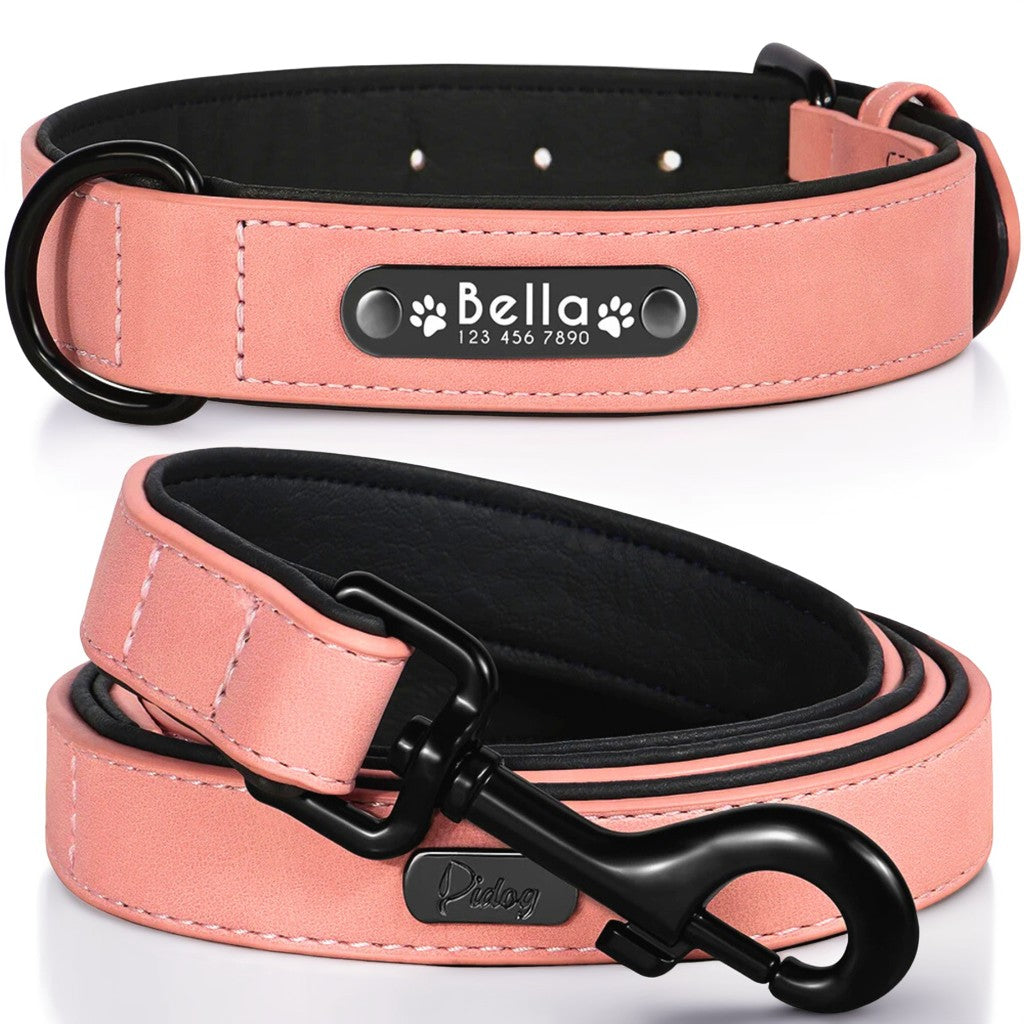 Custom Leather in pink color